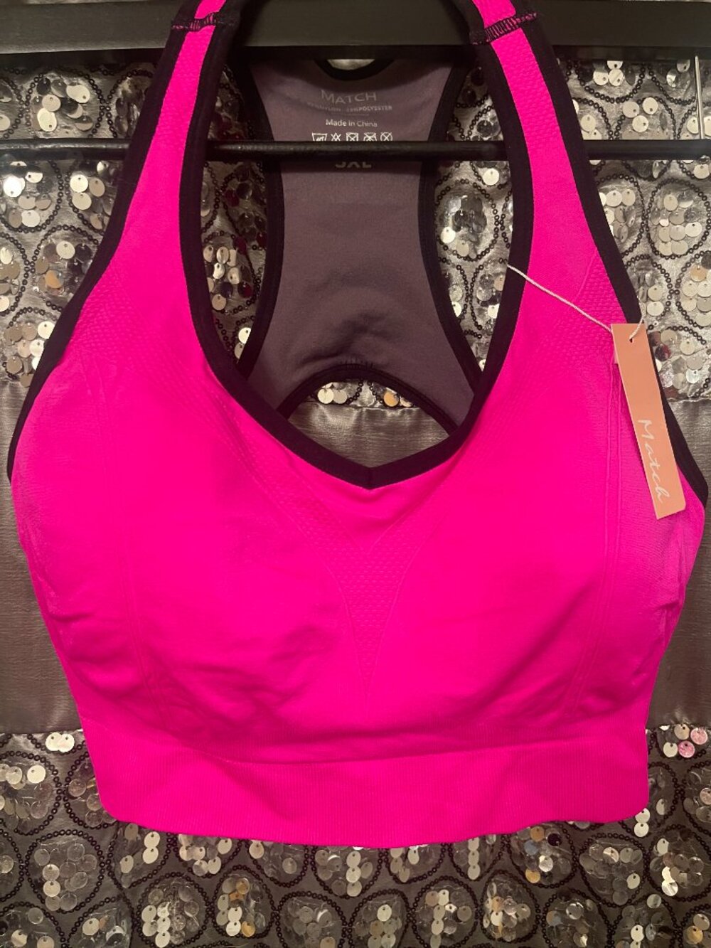 MATCH Racerback Sports Bra 3X